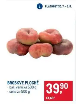 Makro Broskve ploché nabídka