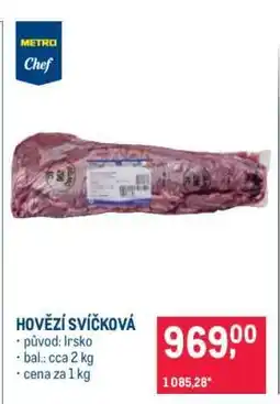 Makro Hovězí svíčková nabídka