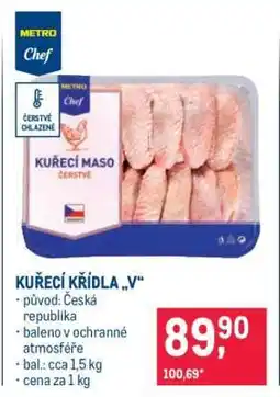 Makro KUŘECÍ KŘÍDLA „V“ nabídka