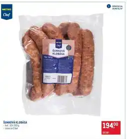 Makro Šunková klobása nabídka