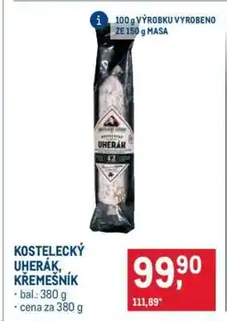 Makro Kostelecký Uherák, Křemešník nabídka