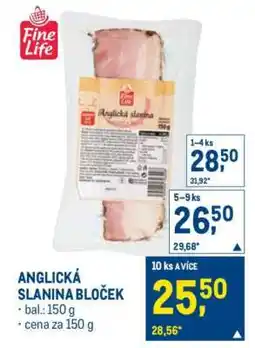 Makro ANGLICKÁ SLANINA BLOČEK nabídka