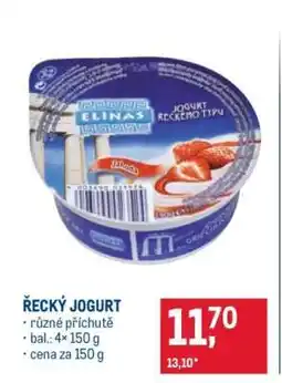 Makro Řecký jogurt nabídka