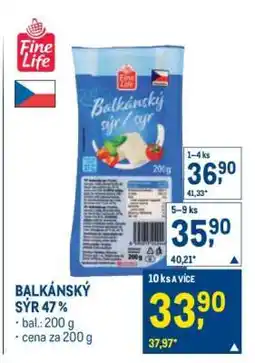 Makro BALKÁNSKÝ SÝR 47 % nabídka