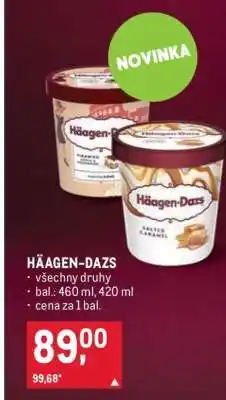 Makro Häagen Dazs nabídka