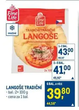 Makro Langoše tradiční nabídka