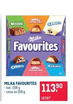 Makro MILKA FAVOURITES nabídka