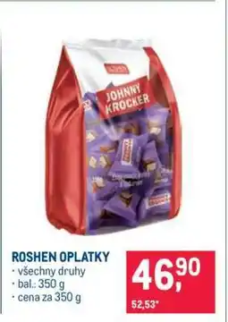 Makro Roshen Oplatky nabídka