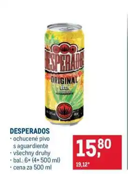 Makro Desperados nabídka