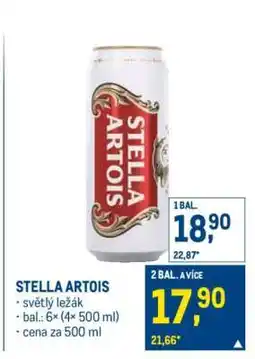 Makro Stella Artois nabídka