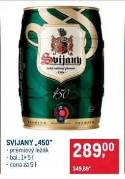Makro SVIJANY „450“ nabídka