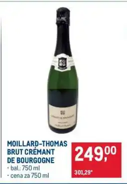 Makro MOILLARD-THOMAS BRUT CRÉMANT DE BOURGOGNE nabídka