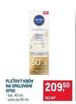 Makro PLEŤOVÝ KRÉM NA OPALOVÁNÍ OF50 nabídka