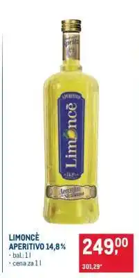 Makro LIMONCÈ APERITIVO 14,8% nabídka