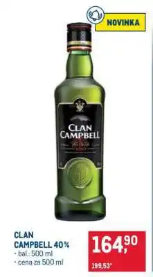 Makro Clan Campbell 40% nabídka