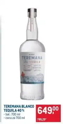 Makro TEREMANA BLANCO TEQUILA 40 % nabídka