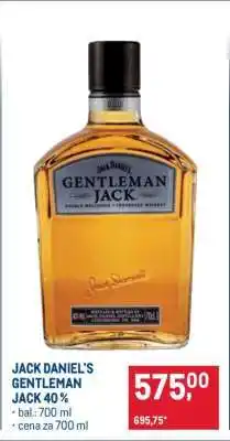 Makro JACK DANIEL’S GENTLEMAN JACK 40 % nabídka