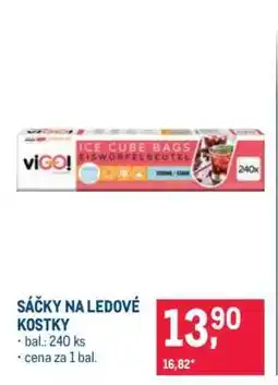 Makro Sáčky na ledové kostky nabídka
