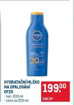 Makro Hydratační mléko na opalování OF20 nabídka