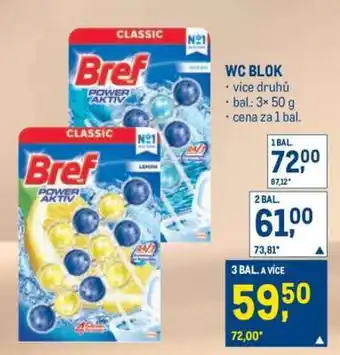 Makro WC blok nabídka