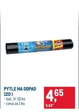 Makro PYTLE NA ODPAD 120 l nabídka