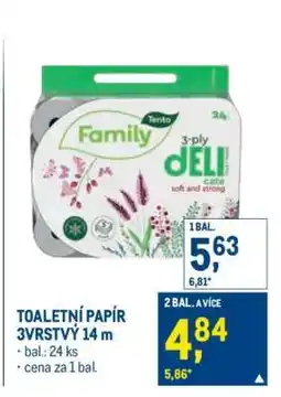 Makro TOALETNÍ PAPÍR 3VRSTVÝ 14 m nabídka