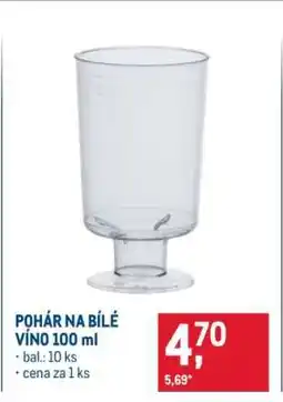 Makro Pohár na bílé víno 100 ml nabídka