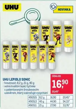 Makro UHU LEPIDLO SONIC nabídka