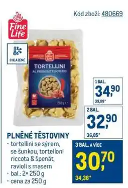 Makro Plněné těstoviny nabídka