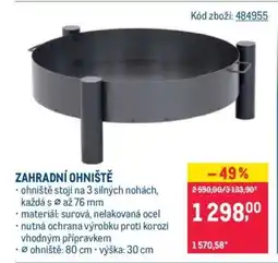 Makro ZAHRADNÍ OHNIŠTĚ nabídka