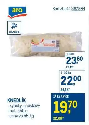 Makro Knedlík nabídka
