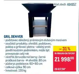 Makro GRIL DENVER nabídka