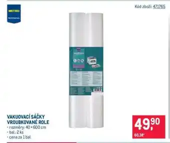 Makro VAKUOVACÍ SÁČKY VROUBKOVANÉ ROLE nabídka
