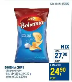 Makro Bohemia chips nabídka