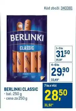 Makro Berlínki Classic nabídka