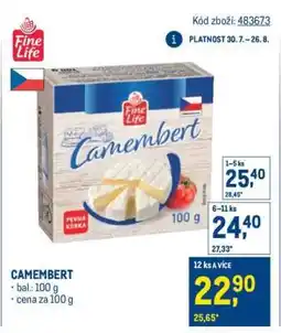 Makro Camembert nabídka