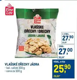 Makro Vlašské ořechy jádra nabídka