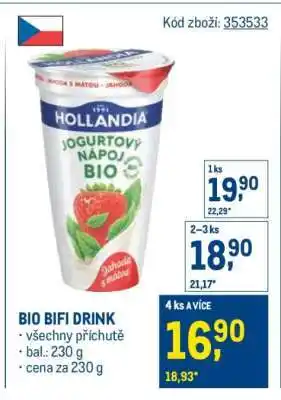 Makro BIO BIFI DRINK nabídka