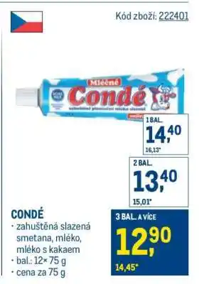 Makro Condé nabídka