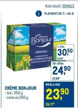 Makro Créme Bonjour nabídka