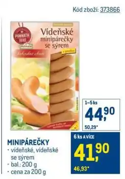 Makro MINIPÁREČKY nabídka