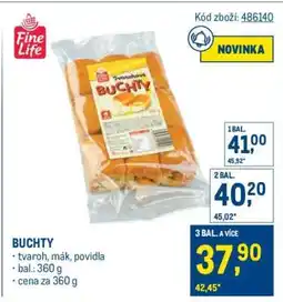 Makro Buchty nabídka
