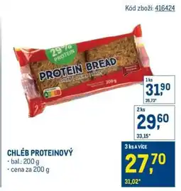 Makro Chléb proteinový nabídka