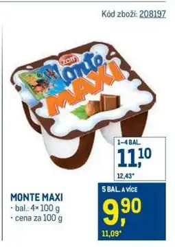Makro Monte Maxi nabídka
