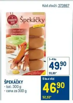 Makro ŠPEKÁČKY nabídka