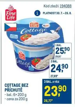 Makro COTTAGE BEZ PŘÍCHUTĚ nabídka