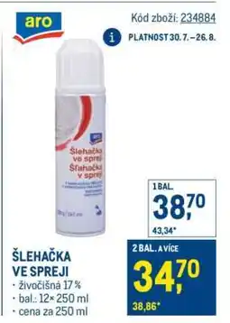 Makro Šlehačka ve spreji nabídka