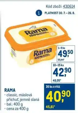 Makro Rama nabídka