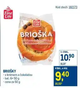 Makro Briošky nabídka