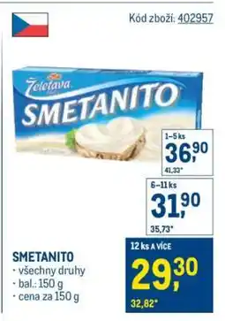 Makro Smetanito nabídka